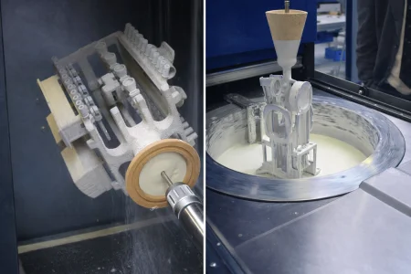 Автоматизированная установка для изготовления керамических оболочковых форм типа CYCLONE