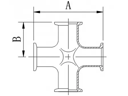 Крест KF10 (нержавеющая сталь)