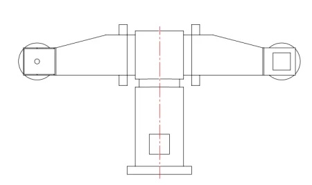 Five-axis C-type positioner, payload 800 kg