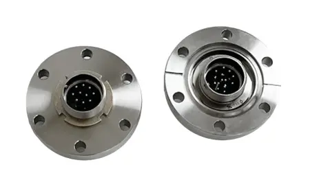 Герметичный вакуумный разъем 10 пин, CF40, двусторонний с розетками