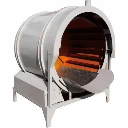 Установка обсыпки модельных блоков дождевого  типа