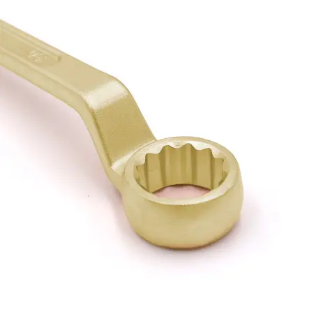 Ключ накидной коленчатый двусторонний искробезопасный AL151-1011