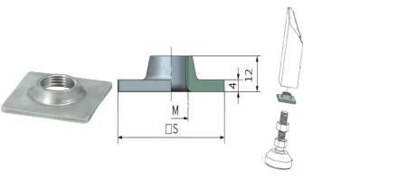 Квадратные шайбы _ концы