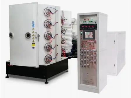 Промышленная вакуумная установка PVD напыления защитных и декоративных покрытий 1215