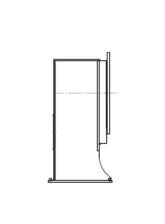 Single-axis positioner for robotic systems, payload 20,000 kg