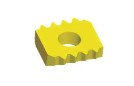 Резьбовая твердосплавная сменная пластина S15ER5.0ISO3T