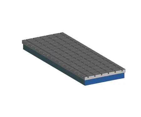 Mounting plate with T-slot, 4000×1500 mm