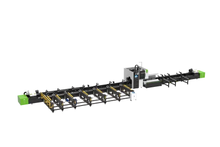 Станок для резки труб с тремя патронами HyTube9532
