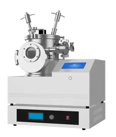 Двухмагнетронная настольная установка напыления в вакууме (DC/DC) два источника