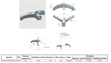 LBZ-120-D50,9-B38,1-C3
