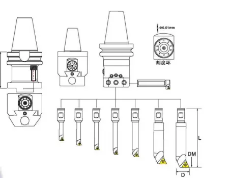 Расточная система MT4-NBH2084
