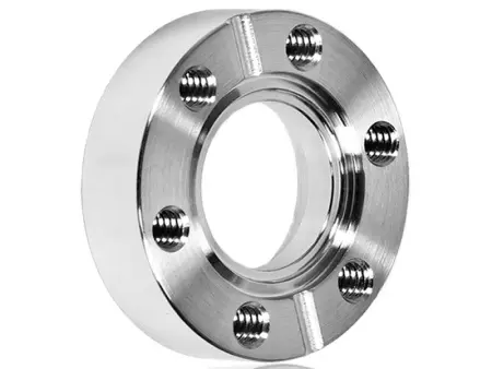 Фланец под сварку CF250 с резьбовыми отверстиями под болты (нержавеющая сталь)