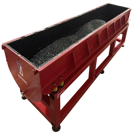 ВН-ЛГ-250 Лотковая вибрационная машина для обработки поверхностей