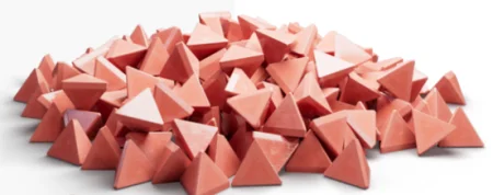 Наполнитель для галтовки Пластик TET Пирамида 15 мм FC Быстрая шлифовка