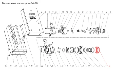 IRS-100005 Гайка передняя