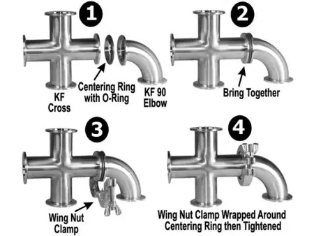 Хомут KF16 (NW 16) диэлектрический (полимер), Edwards, p-n C10512304