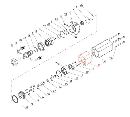 Взрыв-схема плазмотрона F4-VB_11