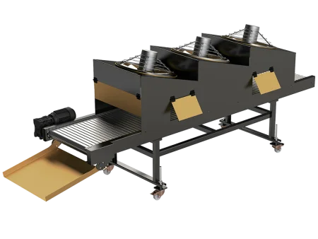 Конвейер для охлаждения горячих материалов. Серия IVT-A-A007