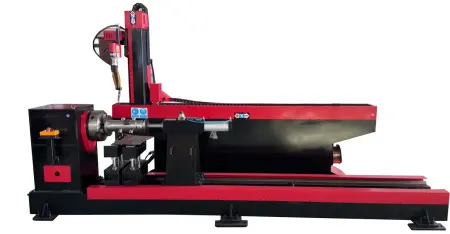 Роботизированная установка для приварки штуцеров и фланцев