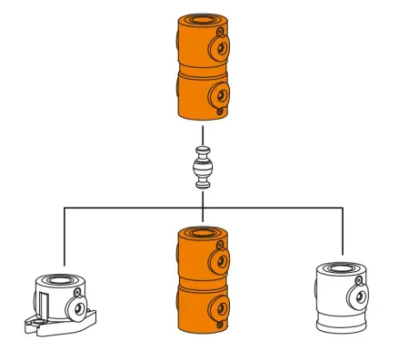 M-2720-60125 Модуль зажимной для 5 осевой обработки удлиненный, 60 мм