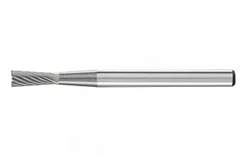 Борфреза твердосплавная коническая в форме обратного конуса c торцевой насечкой IRS-NT0606M