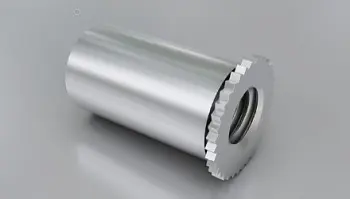 Втулка запрессовочная DSO полно проходная Сталь оцинкованная M3x6,5 DSO-M3-6,35