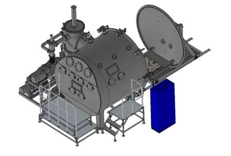 Вакуумная сварочная камера. IRS CW10