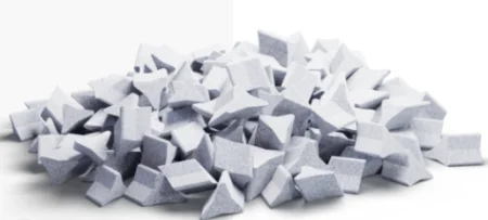 Наполнитель для галтовки Керамика ACTS Триангл 22х10 мм LC Легкая шлифовка