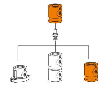 M-2710-4050 Модуль удлинительный для 5 осевой обработки, 40 мм