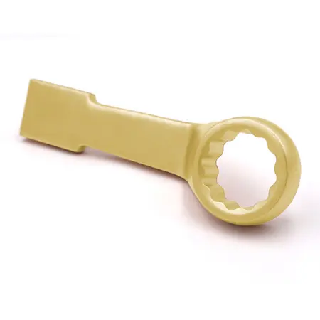 Ключ накидной ударный с изгибом искробезопасный AL162B-36