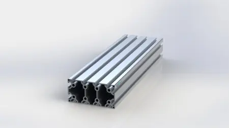 60120-8B Алюминиевый конструкционный профиль анодированный