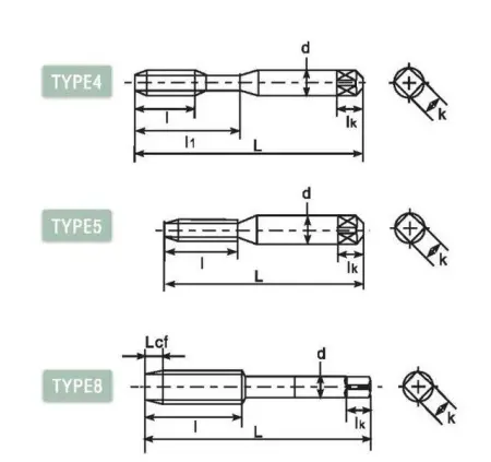 Метчик твердосплавный DL912012572
