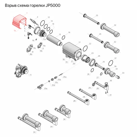 IRS-201044 JP-5000 Кожух защитный