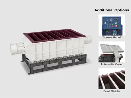 IMS-TB550 Vibratory Finishing Tub