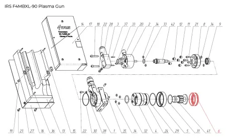 IRS-100005 Front Locking Ring