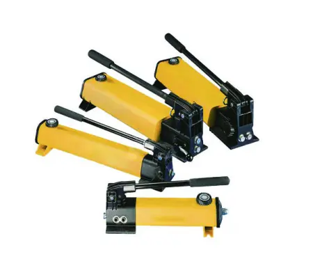 HT-N801 Ручной двухскоростной гидравлический насос 70 / 2,5 тонн, объем рабочей жидкости 4080 см³