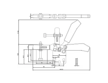 Прижим шарнирно-рычажный Арт. CH-293229