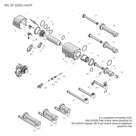 IRS-201102 Adapter 1/8" NPT