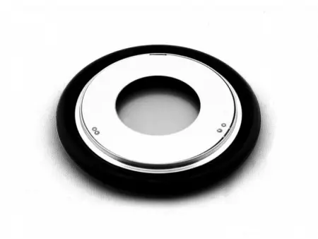 Кольцо центрирующее KF25  с витоновым уплотнением и экраном, нержавеющая сталь