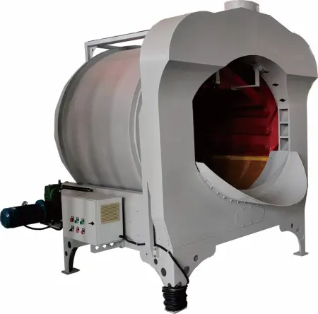 Установка обсыпки модельных блоков дождевого  типа