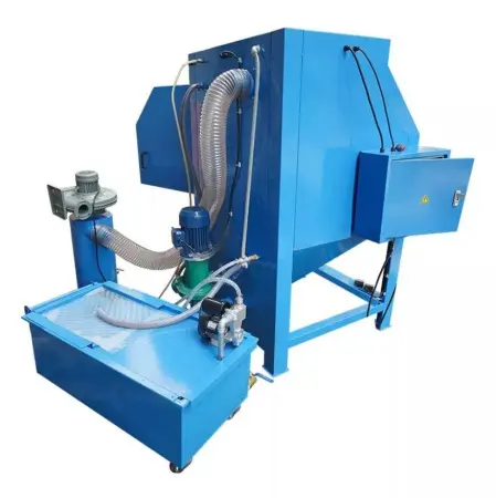 Дробеструйная камера влажной очистки с системой рециркуляции воды DS-12-1-WCL