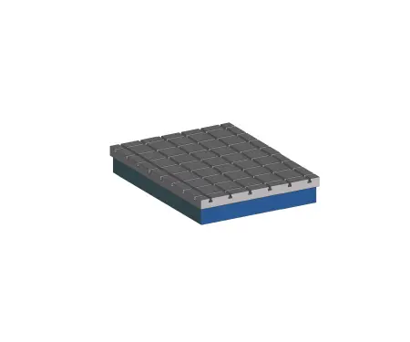Mounting plate with T-slot, 2000×1500 mm