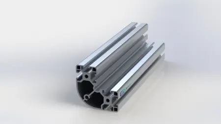 8840-8R Алюминиевый конструкционный профиль анодированный