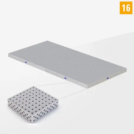 PE 3D welding table 16 3000x1500 standard version without legs