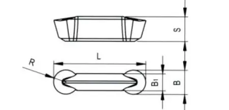 Твердосплавная сменная пластина GDMA840-LH