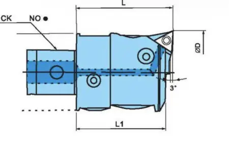 Чистовая расточная головка EWB32UP-CK3
