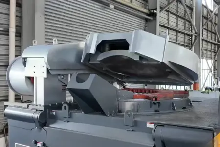 Индукционная тигельная печь средней частоты IRLIT-G-1-15000