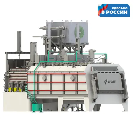 TQF-2-5 Универсальная атмосферная печь с закалочным баком