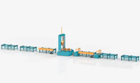 Станок для сборки двутавровых балок