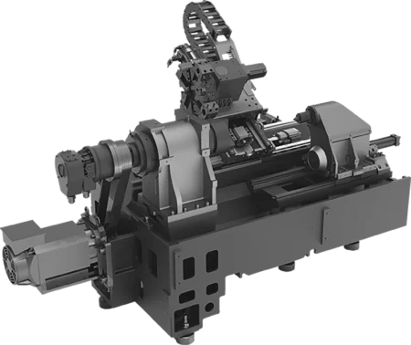 Токарный станок с наклонной станиной с ЧПУ IRT-iT 35